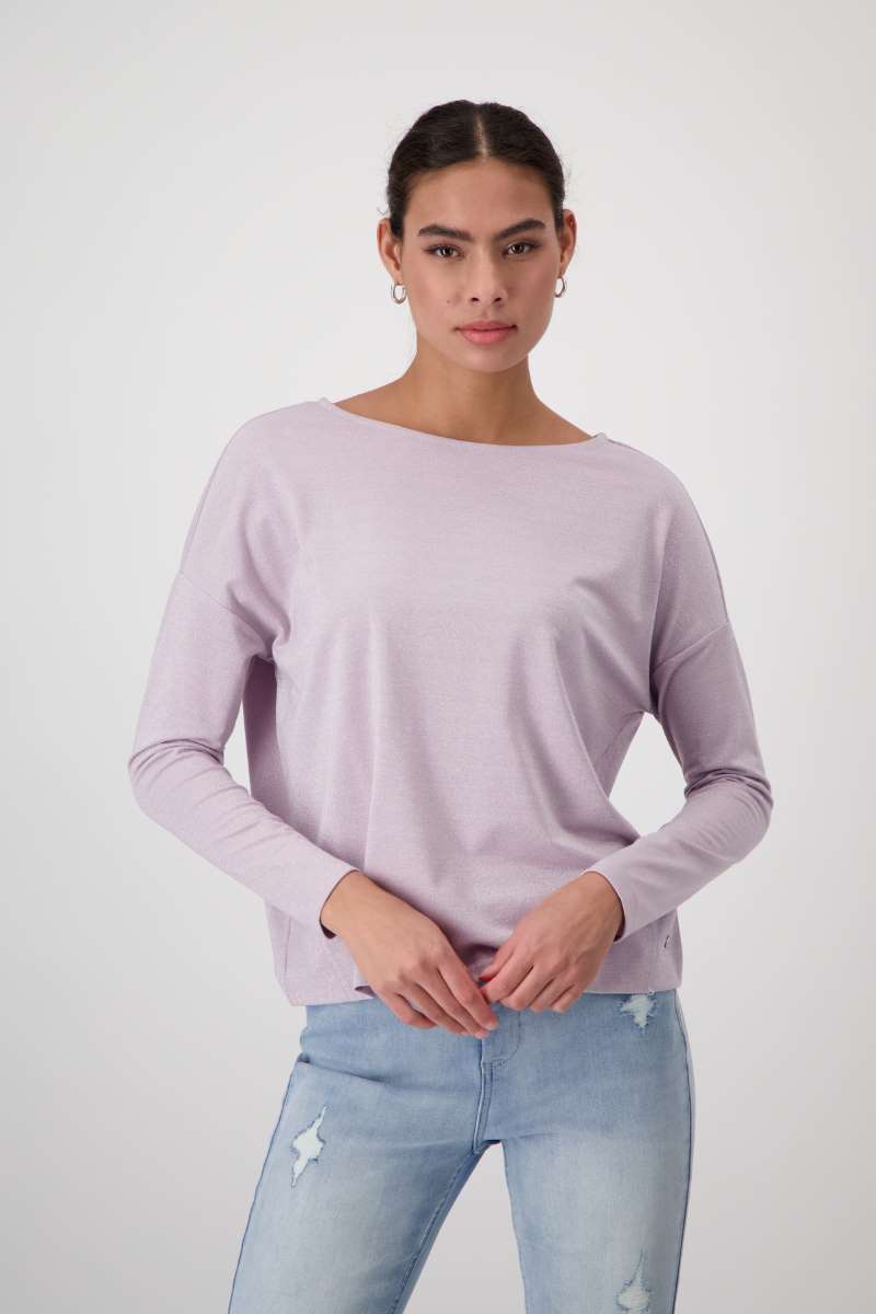 Round Neck T-Shirt 408217MNR in Lavender Rose by Monari
