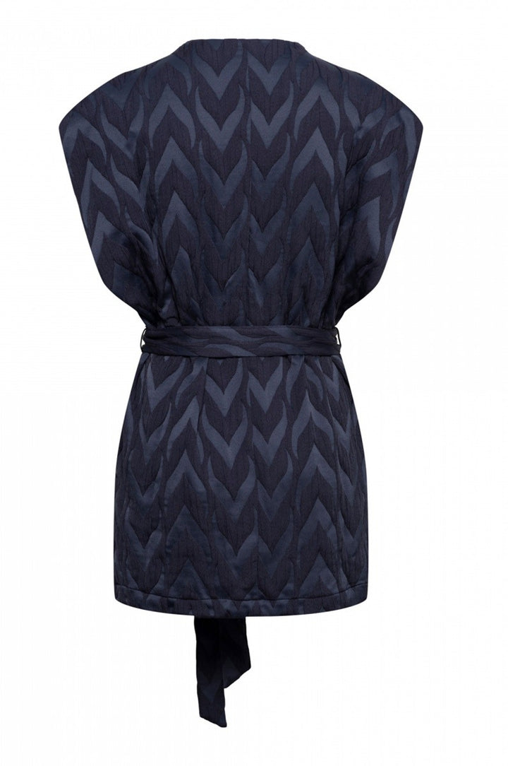 Sahara in Graphite JA117 by &Co Woman in XS / Navy
