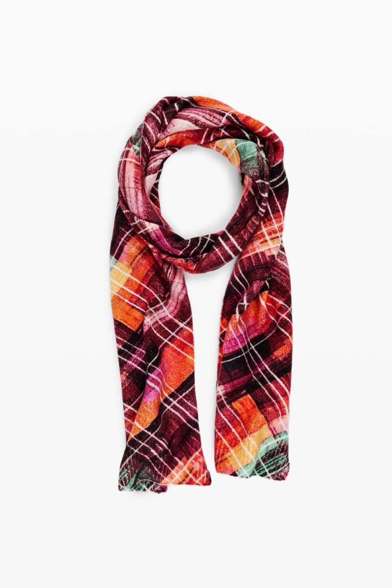 Scarf Surrea in Multicolour Fuschia 24WAIA09 by Desigual