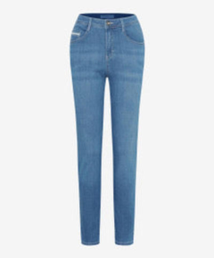 Shaikira S Pants Slim Fit in Fresh Blue 74-7928/26 by Brax in 50
