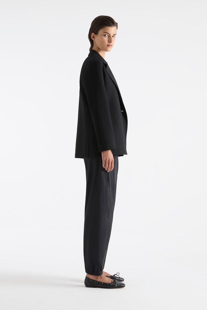 Mela Purdie Shaped Blazer in Black F095 4123 by MELA PURDIE in 6-XXS / Black