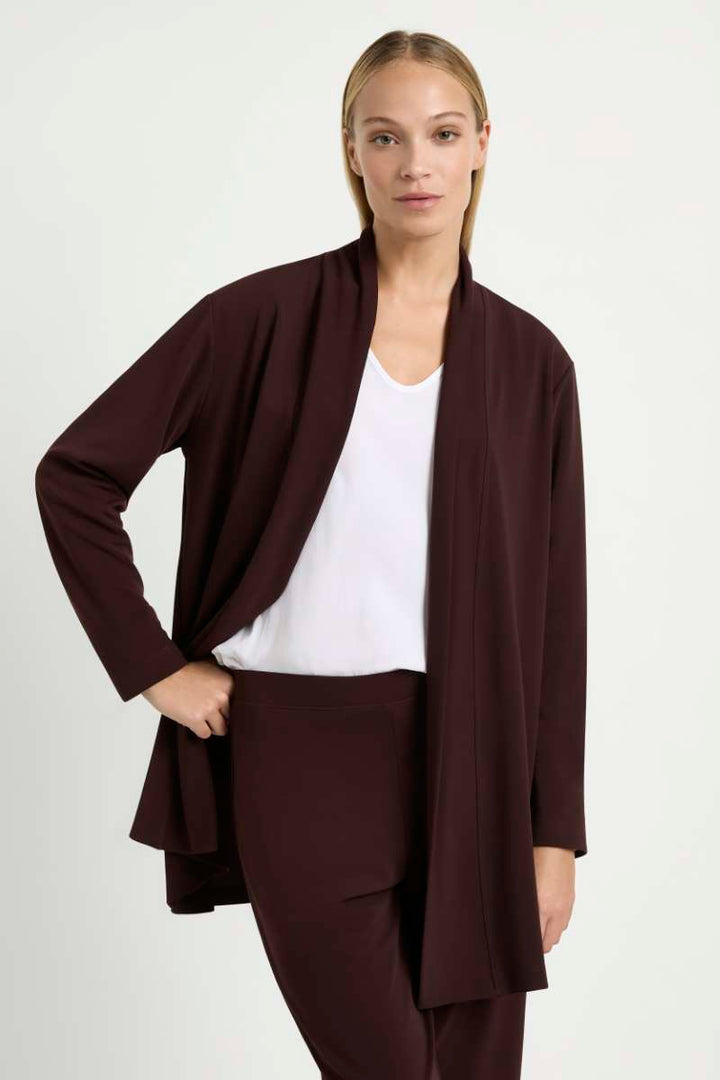 Mela Purdie Slide Blouse in Black F67 8399 by MELA PURDIE in 6-XXS / Black