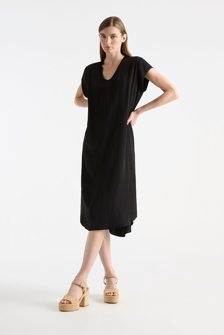 Mela Purdie Slide Dress in Navy F67 3269 by MELA PURDIE in 6-XXS / Navy