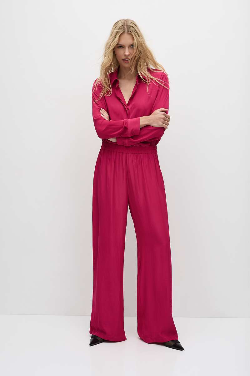 Soft Shirt in Fig F67 2822 by Mela Purdie