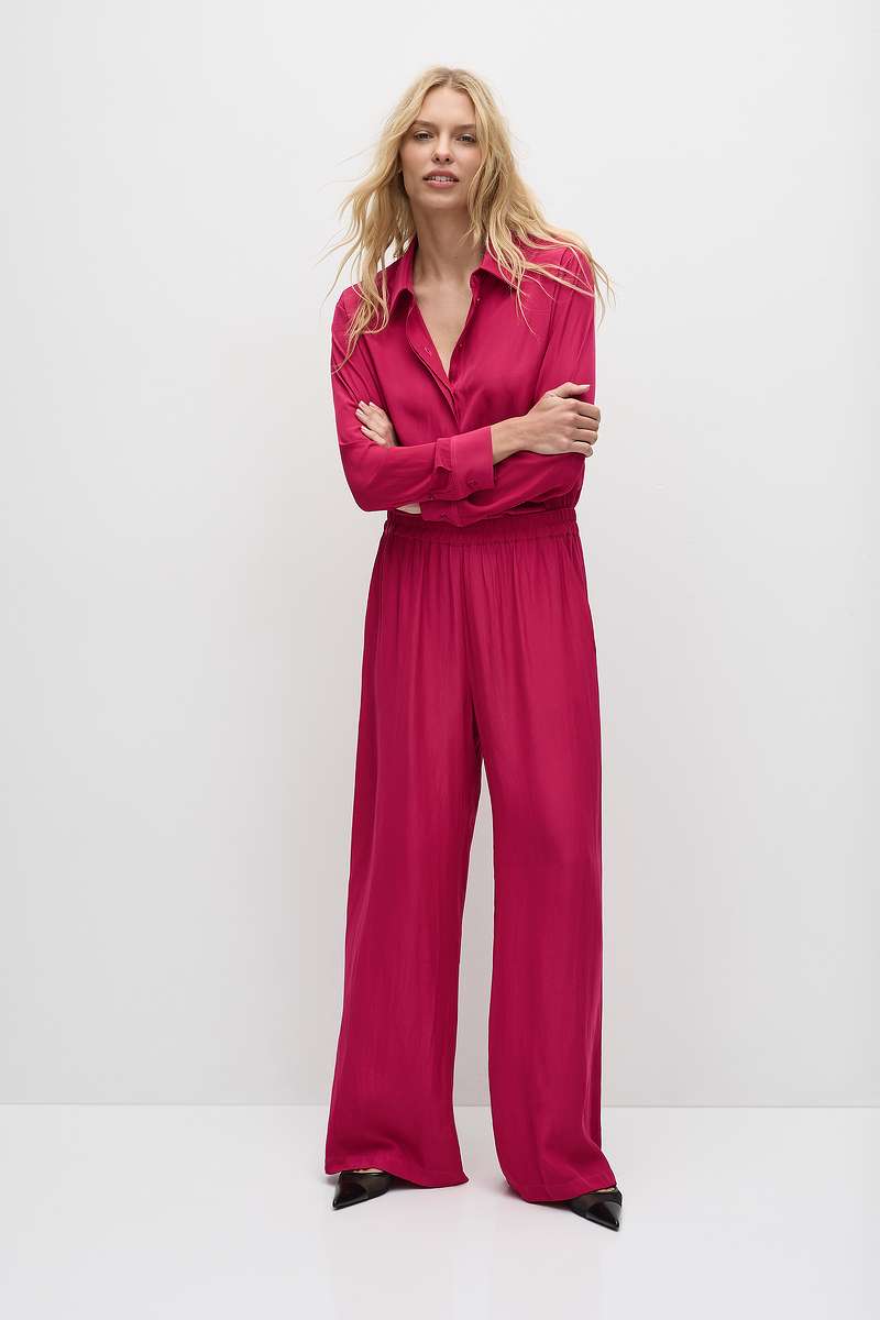 Soft Shirt in Fig F67 2822 by Mela Purdie