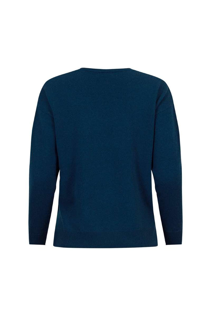 Spencer 100% Cashmere Sweater LSK2530 by Loobie's Story in XS / Black