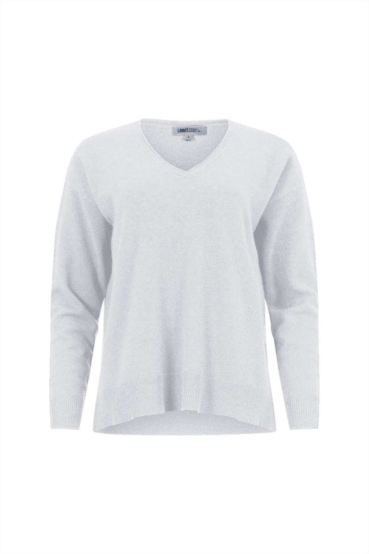 Spencer 100% Cashmere Sweater LSK2530 by Loobie's Story in XS / Black