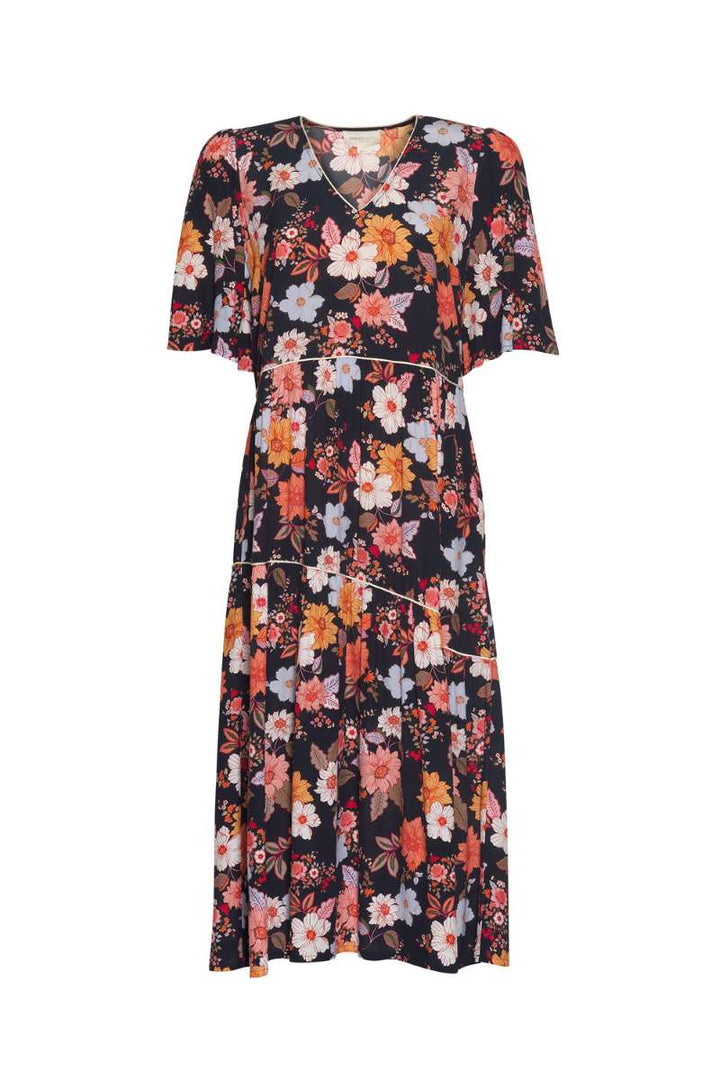 Spring has Sprung Dress in Navy Multi MS1333 by Madly Sweetly in 8