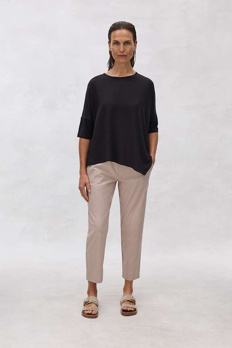 SS Geo Top in Black F01 8549 by Mela Purdie