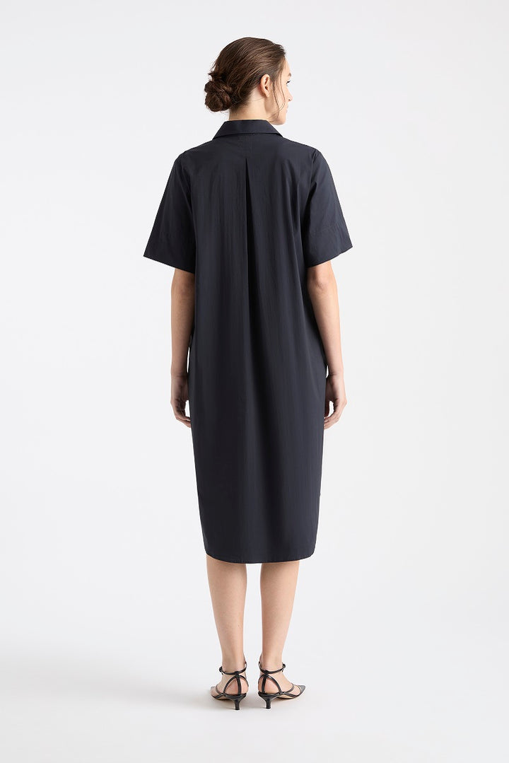 SS Zip Front Dress in White F65 3243 by Mela Purdie in 6 / White