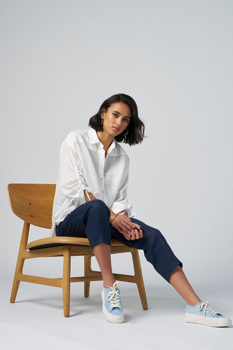 Sunshine Pant in Navy MS1431 by Madly Sweetly
