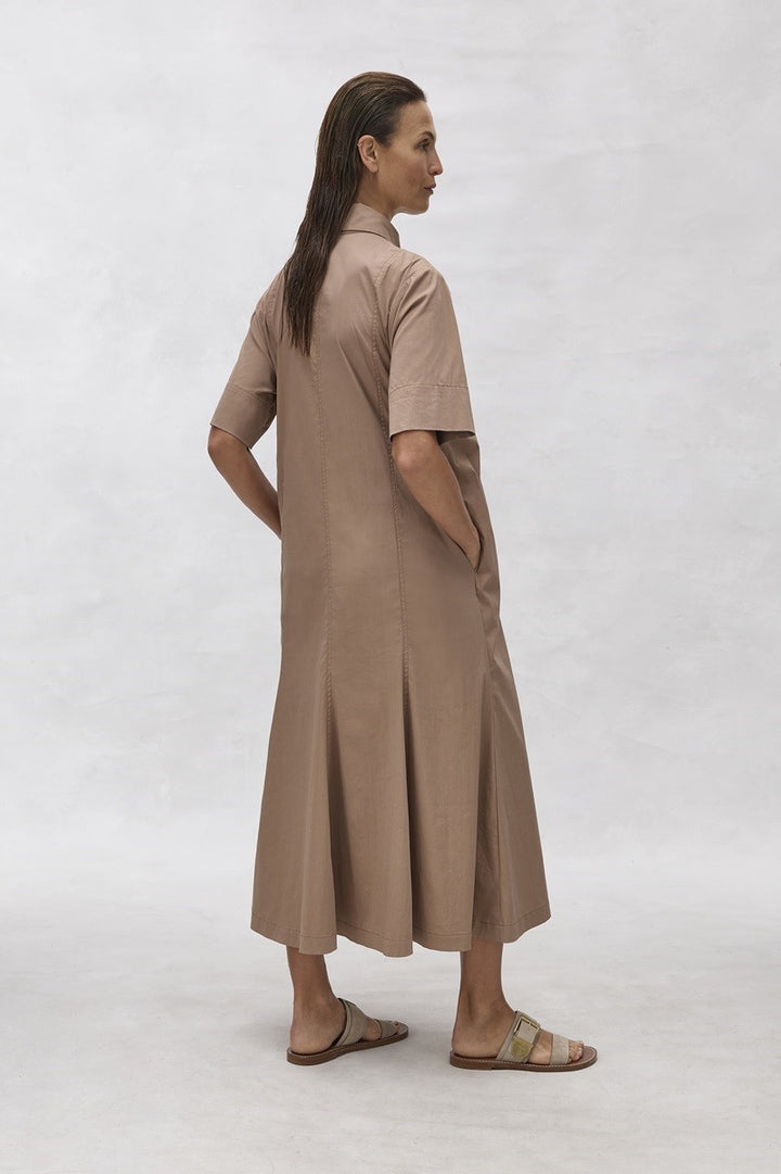 Trunk Dress in Praline F65 3312 by Mela Purdie in 12
