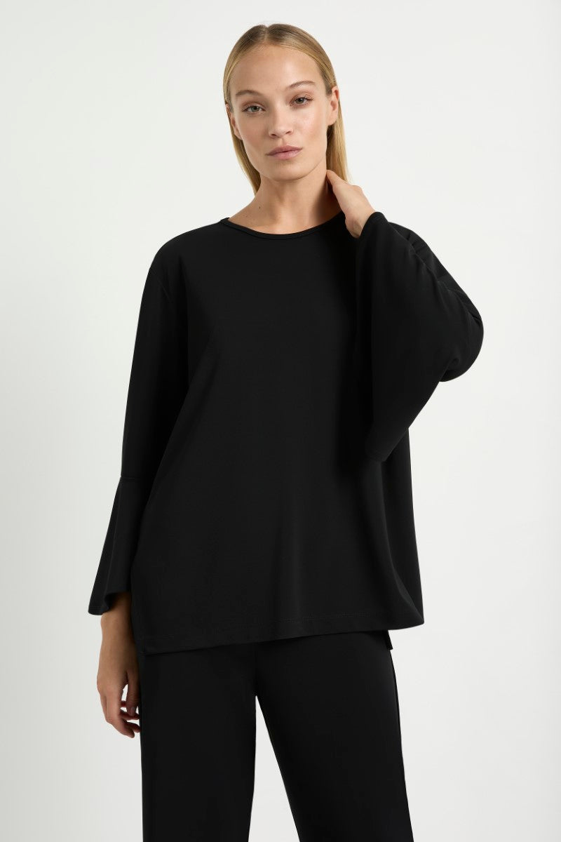 Tulip Top in Black F007 8488 by MELA PURDIE