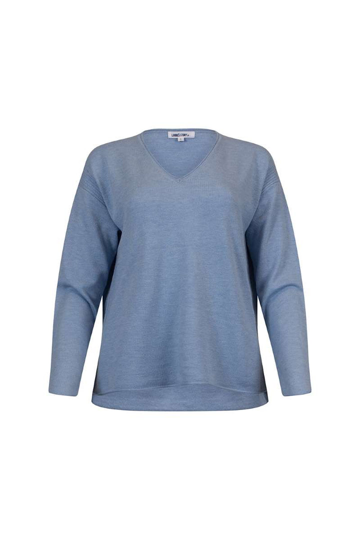 Vivi Sweater LSK2507 by Loobie's Story in XS / Artic Blue