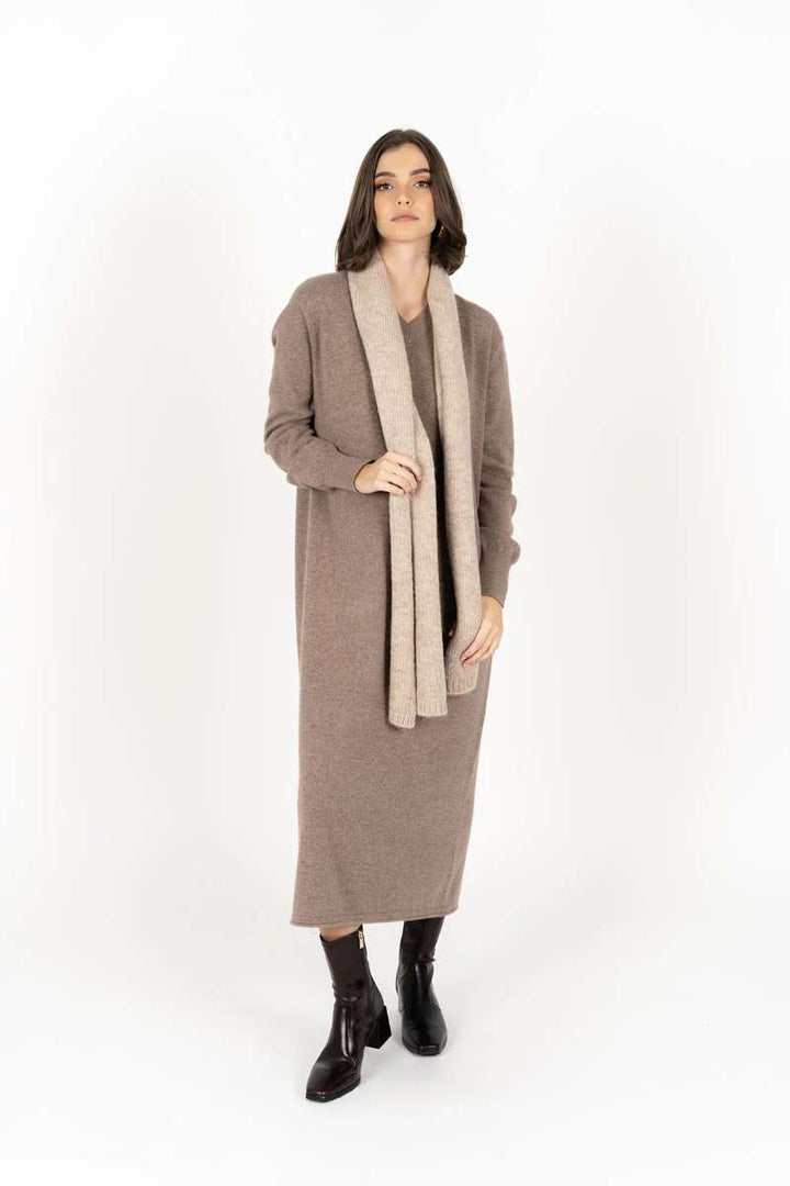 Whisper Dress HW25216 by Humidity Lifestyle in XS / Mocha