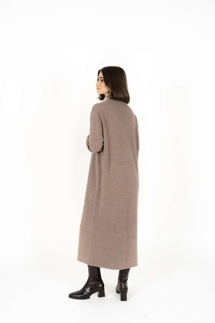 Whisper Dress HW25216 by Humidity Lifestyle in XS / Mocha