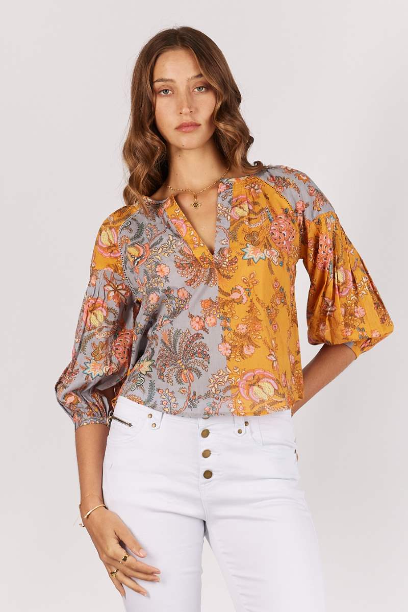 Willow Shirt in Multi R3WILSHI by Rubyyaya