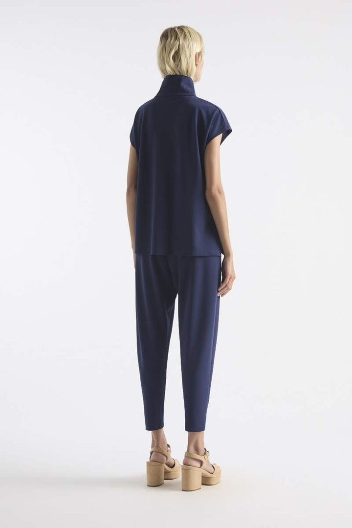 Zip Front Shell in Sapphire F007 8329 by Mela Purdie in 6-XXS / Sapphire