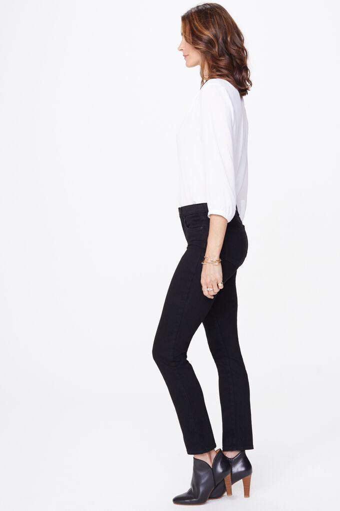 NYDJ Sheri Slim Jean  - Black | Buy Online at Weekends