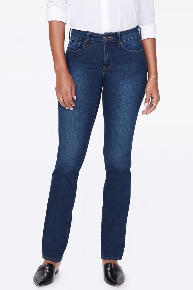 NYDJ Marilyn Straight Jeans - Cooper | Buy Online at Weekends