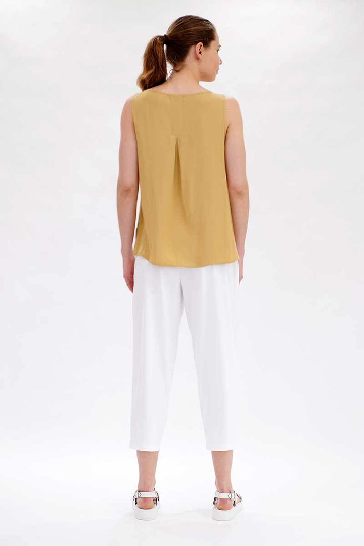 Audrey Tank - Ozone, Cognac F67 2703 by Mela Purdie in 6 / Cognac