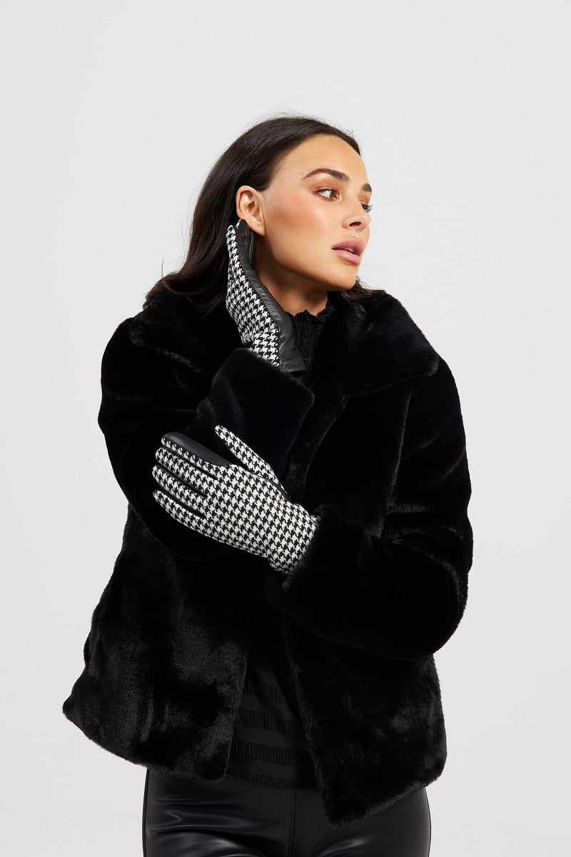 Countess Gloves in Houndstooth GL23 by Holiday