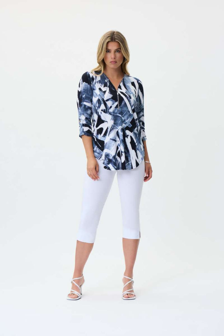 Capri  in White 231124 by Joseph Ribkoff in 4 / White