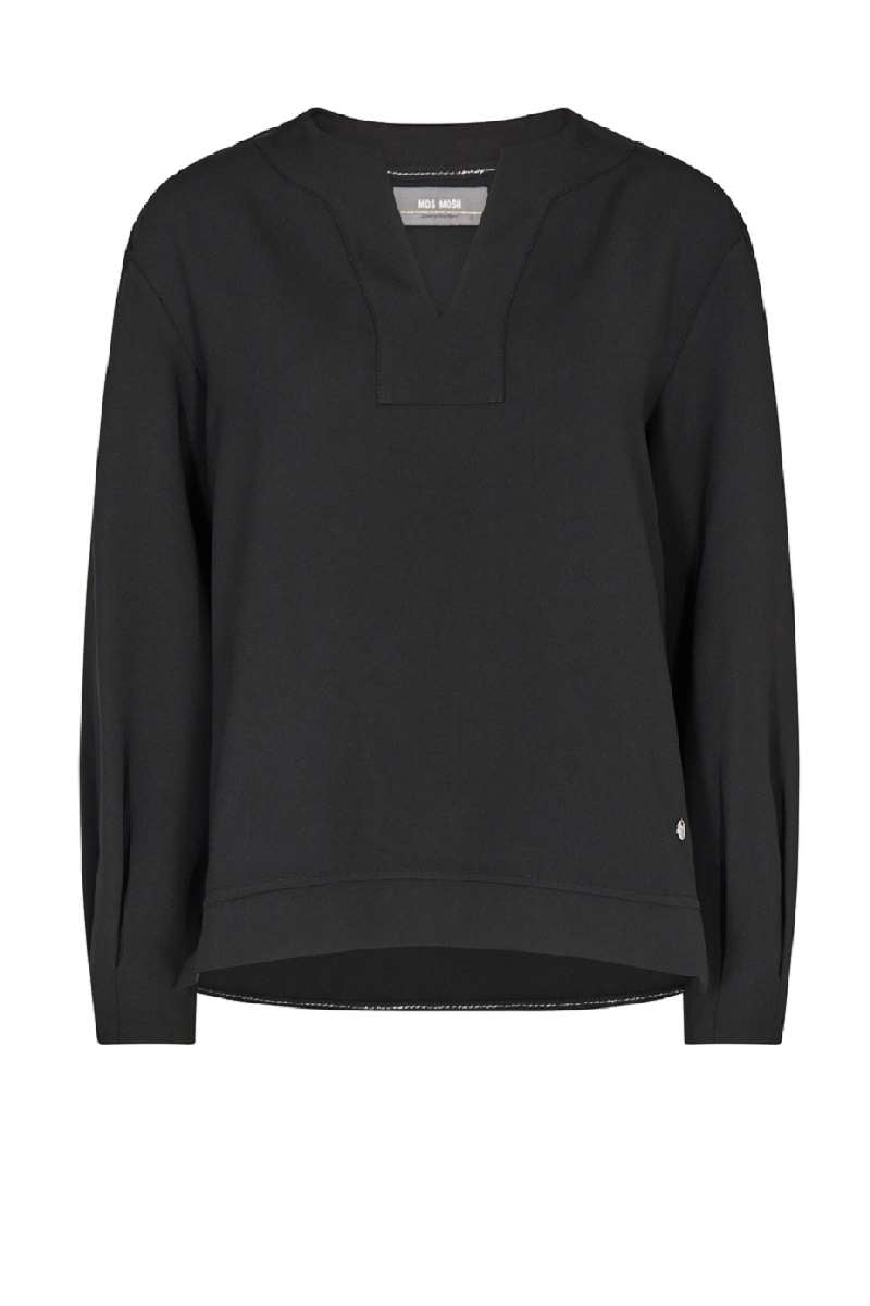 Naaz Leia Blouse in Black 145530MT1 by Mos Mosh