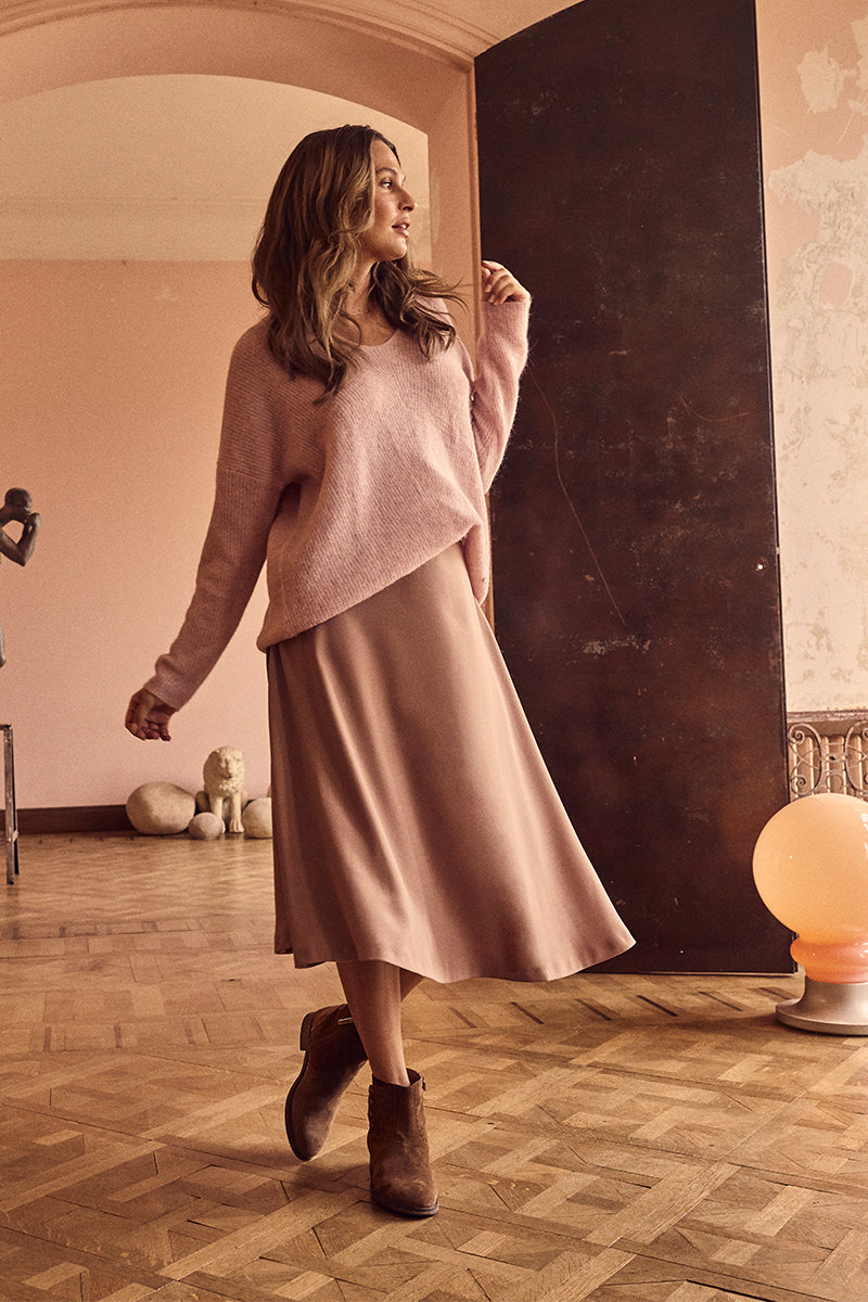 Belli Leia Skirt in Woodsmoke 140750MR1 by Mos Mosh