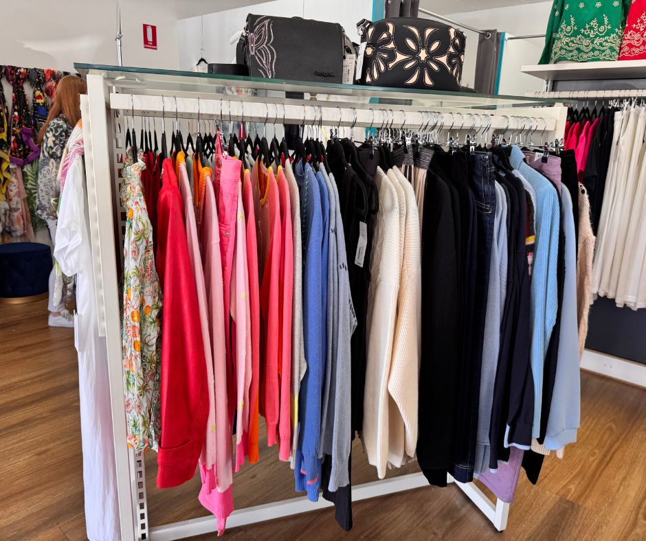 Image of sale racks