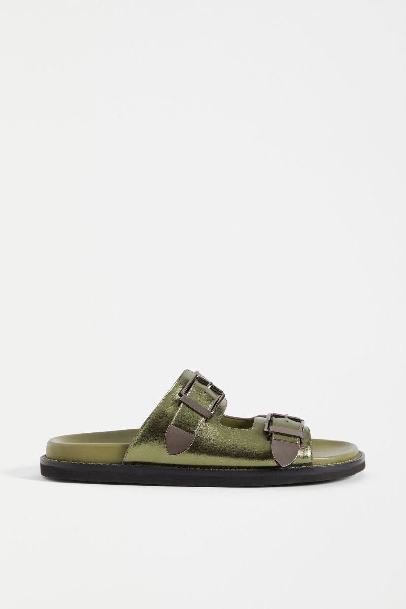 Spenne sandal in olive F0084 by Elk the Label
