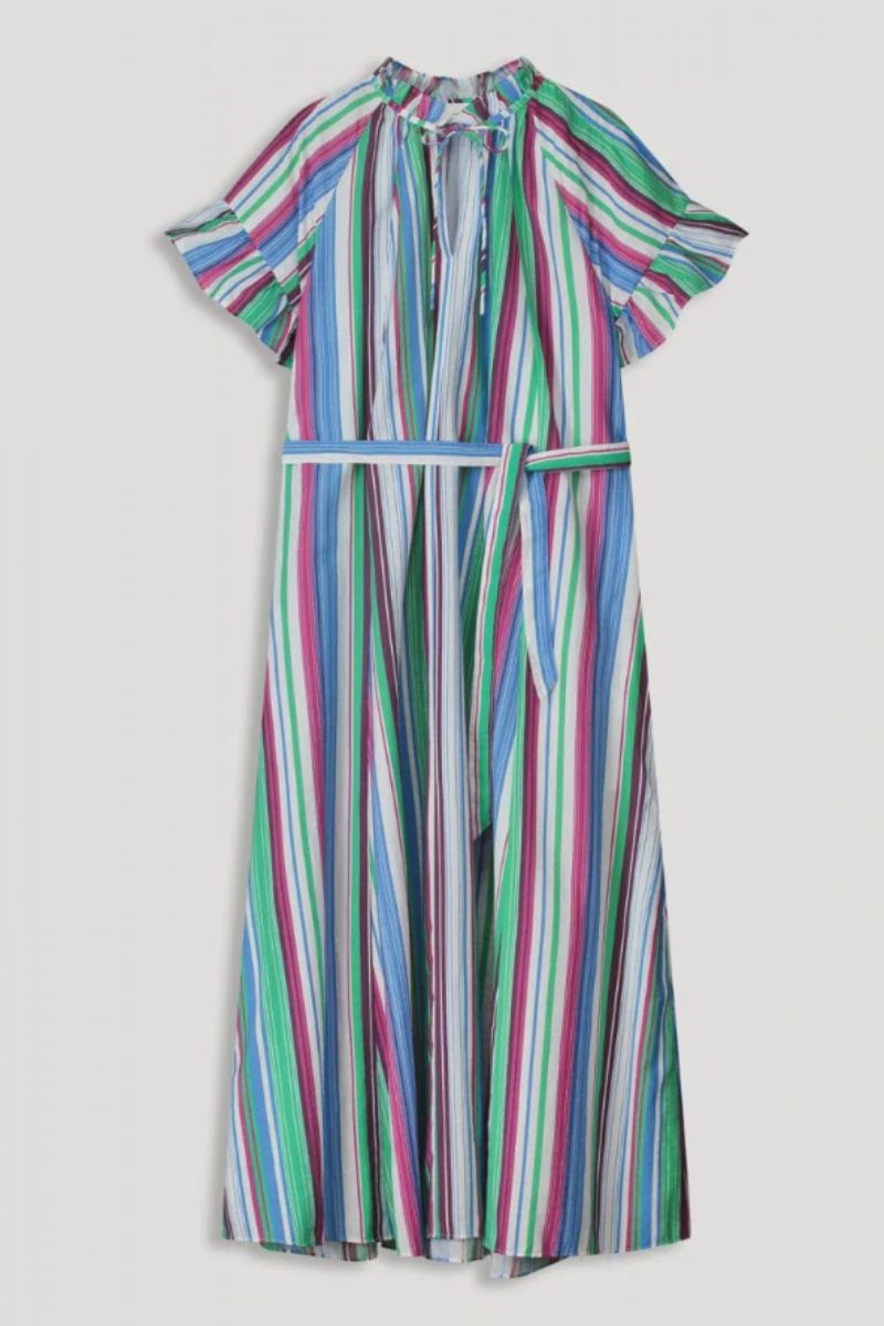 Striped Sicily Dress SP7813 by POM Amsterdam