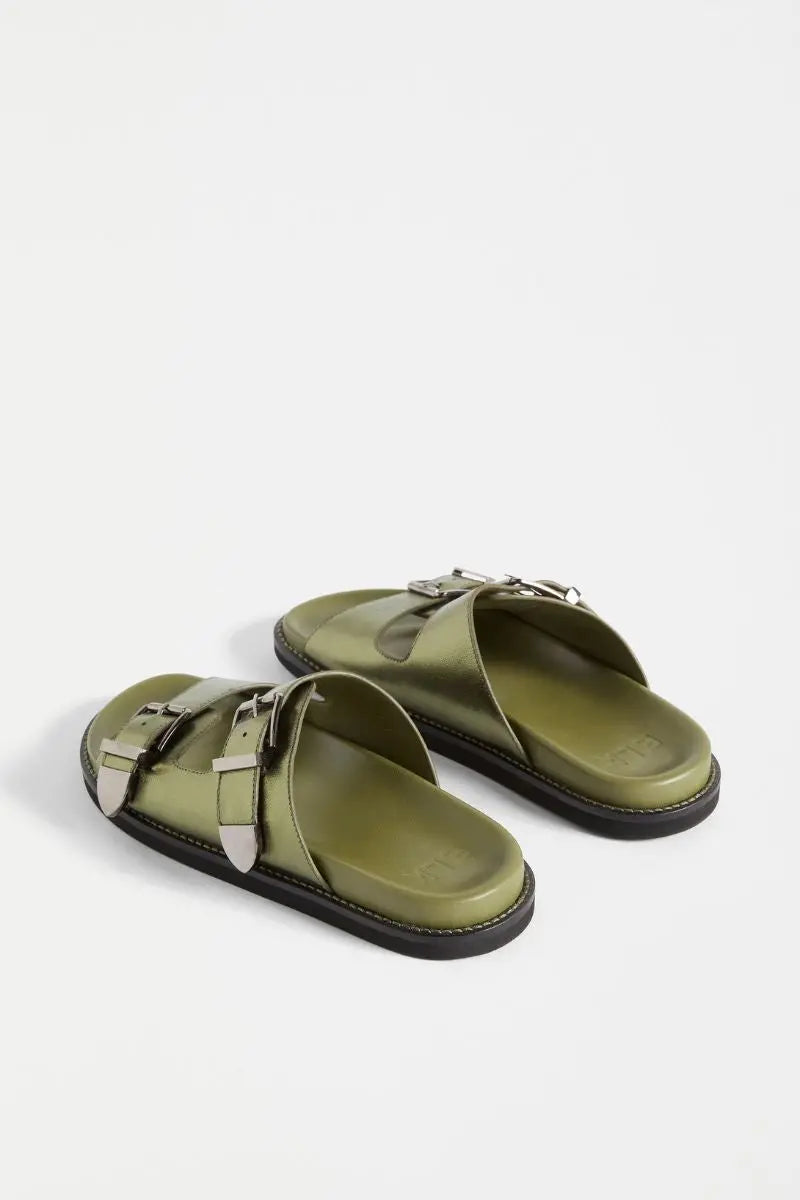 Spenne sandal in olive F0084 by Elk the Label