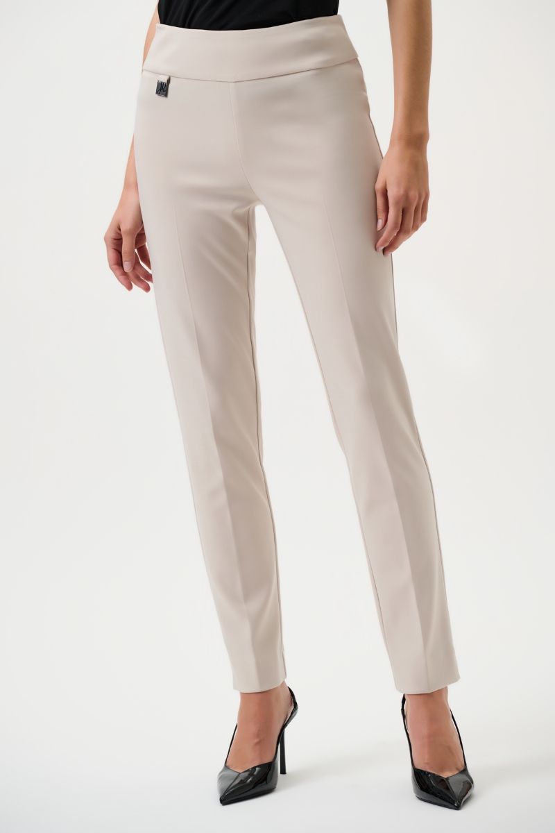 Woman wearing Joseph Ribkoff 144092 moonstone tailored pant