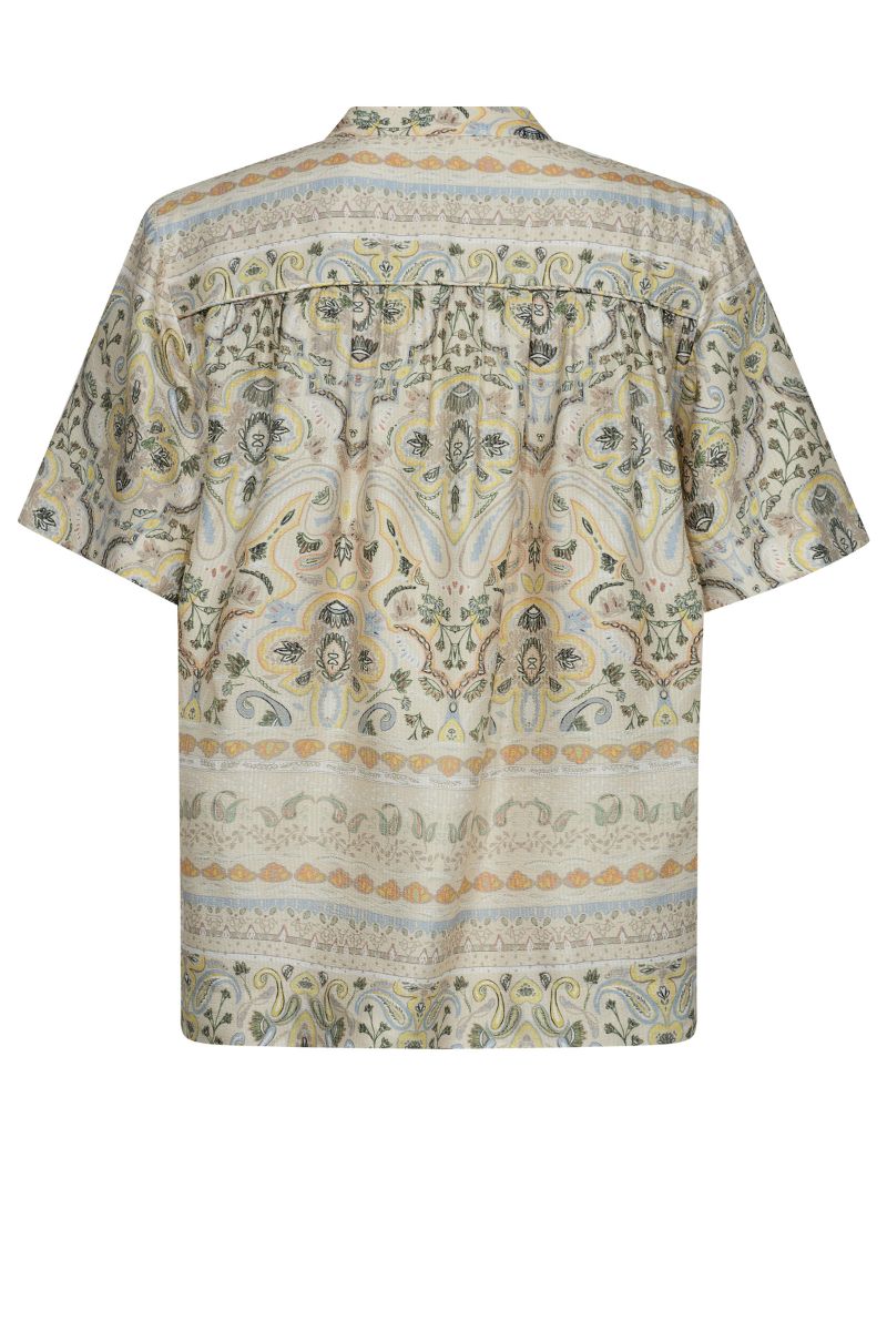 Mos Mosh 163000MW2 Vaya Mimi Blouse in Goldfinch Print back view