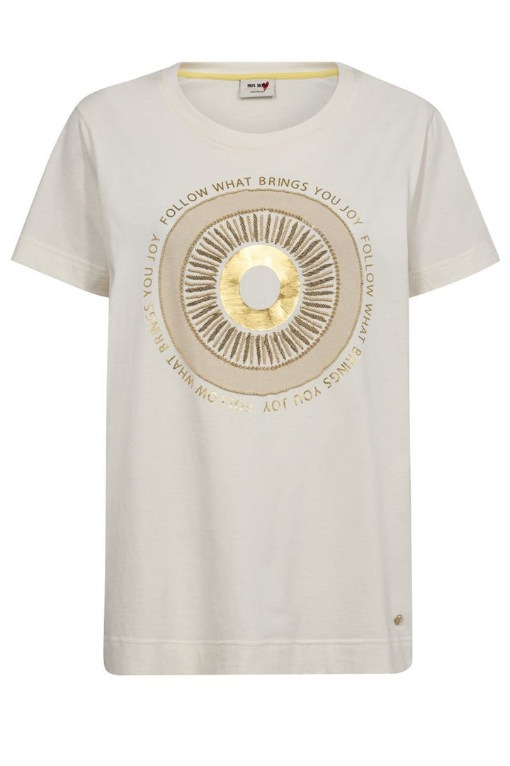 Nori T-Shirt in Cream by Mos Mosh in S / Cream