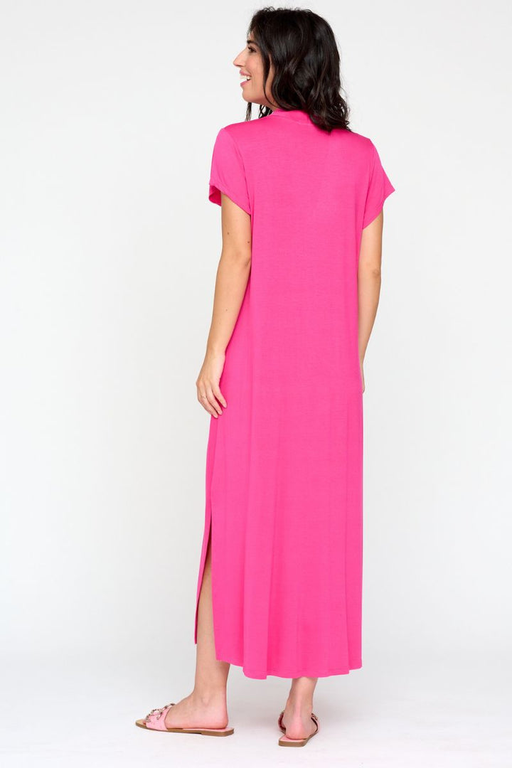 Adolfina dress in fuschia by Tinta