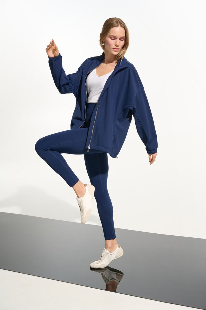 Compression Leggings in Indigo by Joseph Ribkoff in Indigo / S
