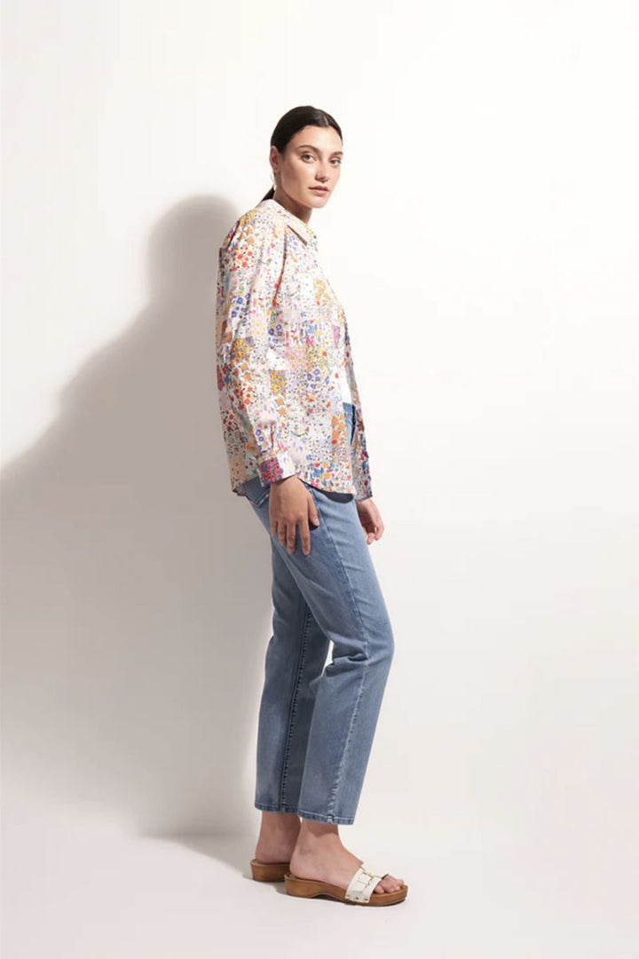 All Class Shirt in Summer Patchwork By Foil Clothing in 8