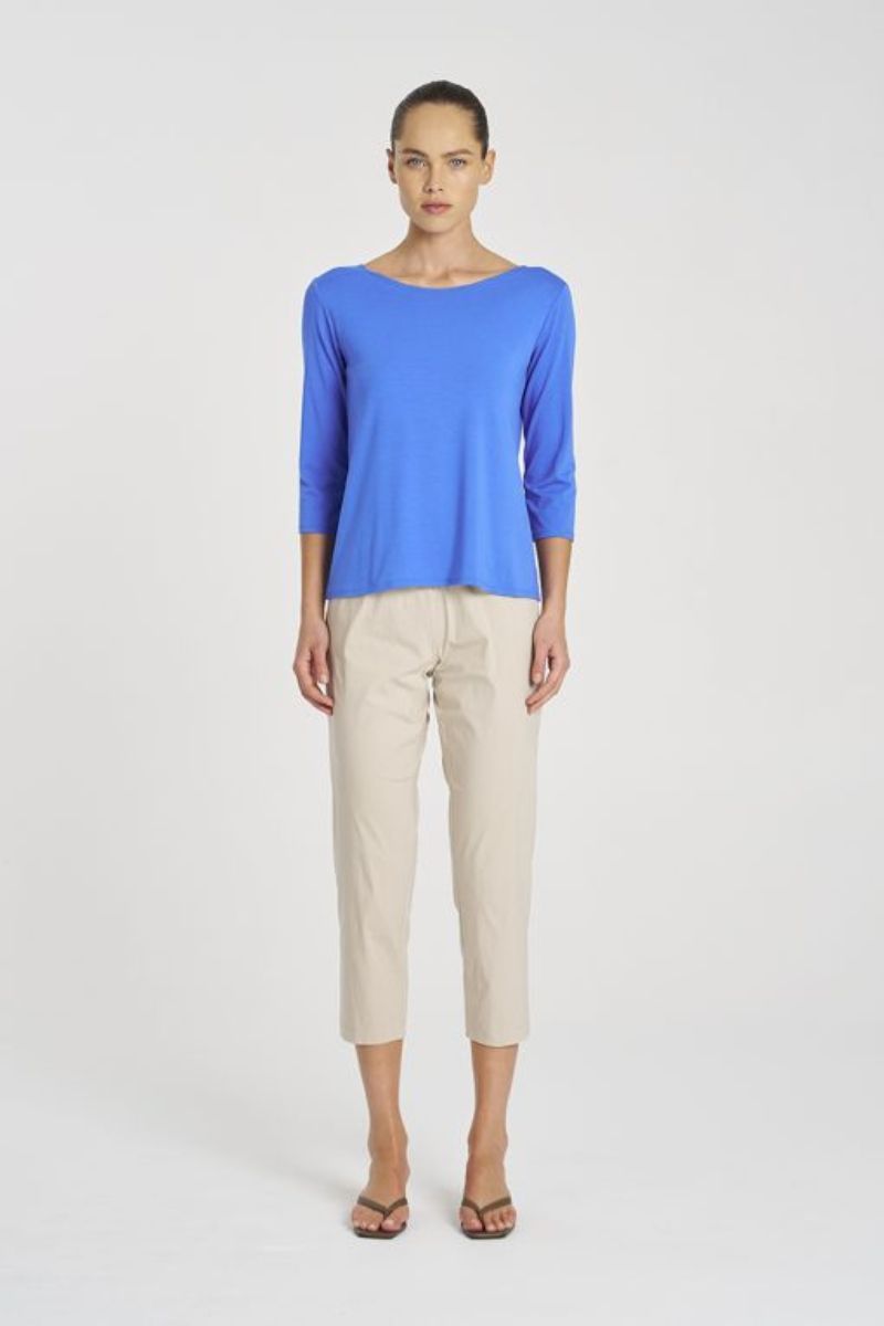 Relaxed Boat Neck in Miami by Mela Purdie