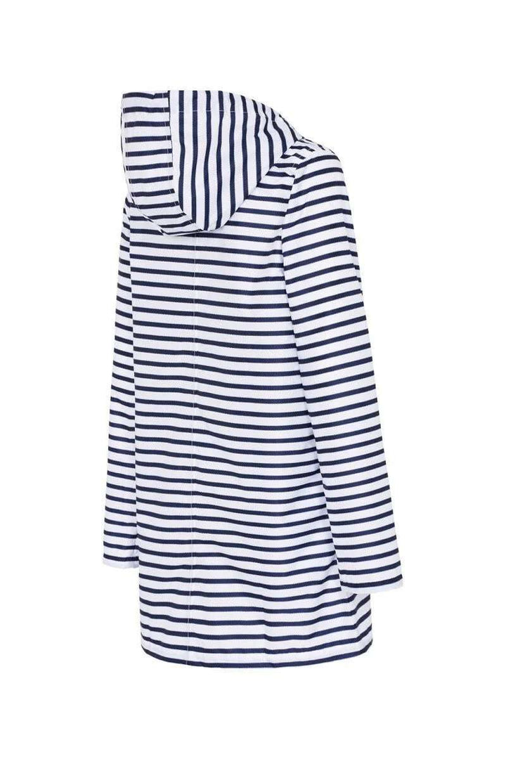 PAQME 3/4 Raincoat in Zip Stripe in Zip Stripe, size XL
