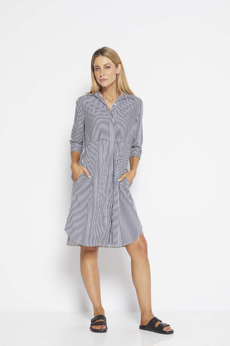 3-4-shirt-dress-in-navy-stripe-philosophy-front-view_1200x