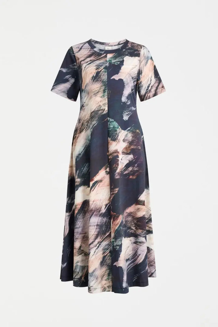 Dega T-Shirt Dress in Holte Print by ELK the Label