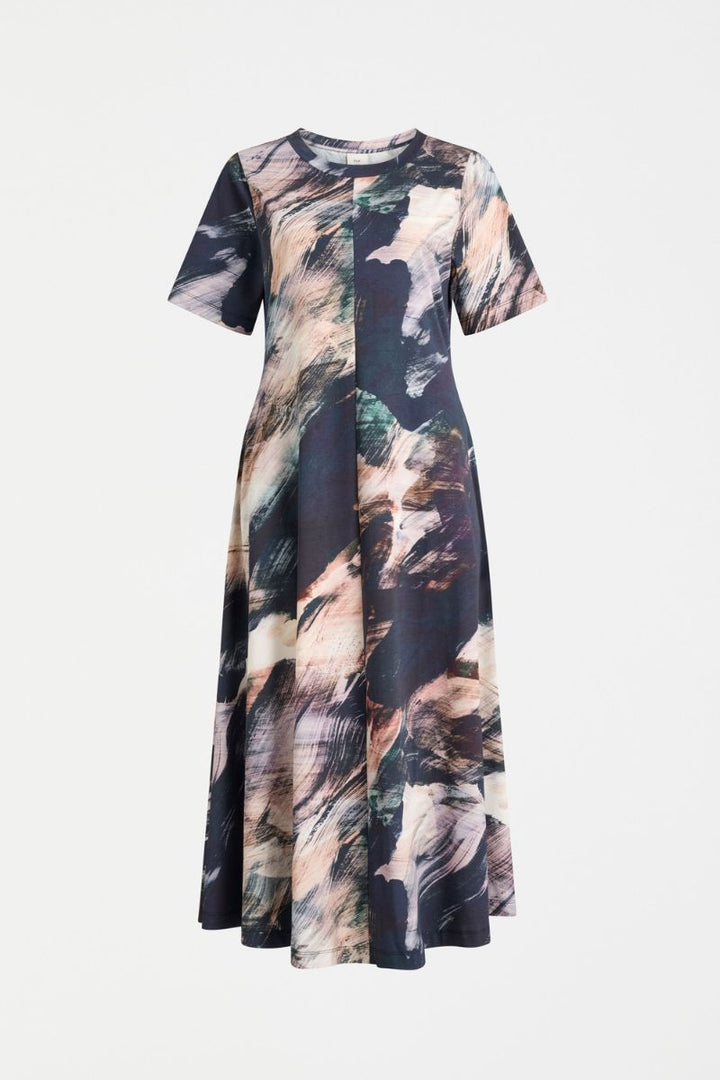 Dega T-Shirt Dress in Holte Print by ELK the Label
