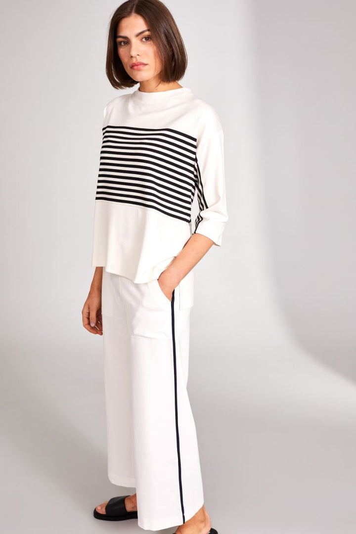 Continuous Striped Top S24156 by Peruzzi