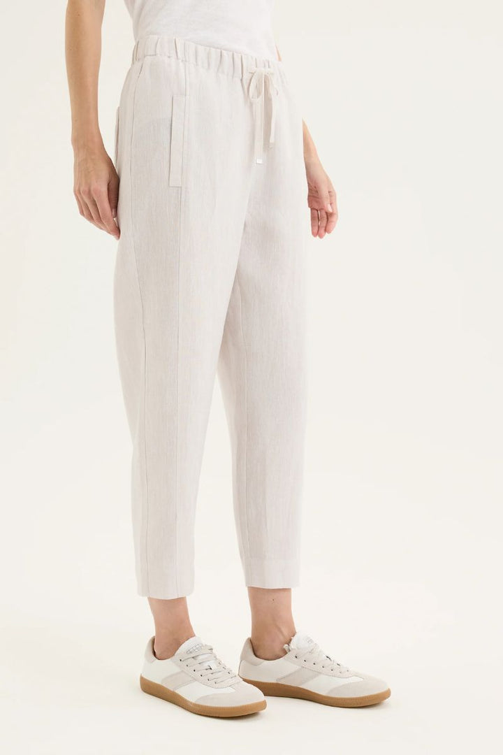 Tirari Slim Pant in Twine by Yarra Trail in Beige / 8