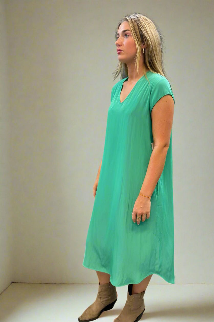 Slide Dress in Peppermint F67 3269 by Mela Purdie