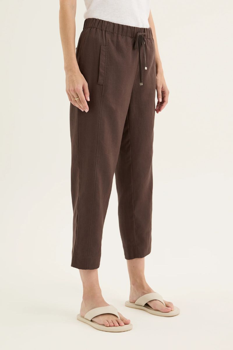 Tirari Slim Pant in Espresso by Yarra Trail
