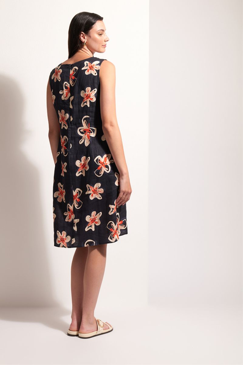 Foil Sunsational Dress in Flower Doodle FO7465