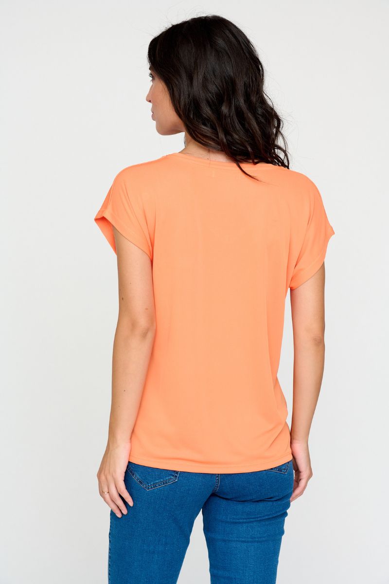 Clem v neck top by Tinta